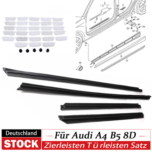 Zierleisten türleisten mit - 4x,