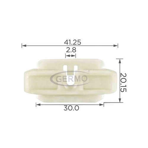 Befestigungs clip - 5, x