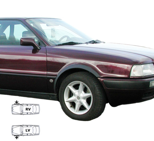 Audi radlaufleisten - audi, 80